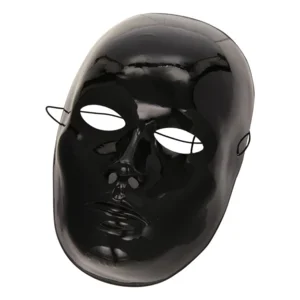 Masker - Zwart - Plastic