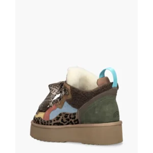 Miss Olivia Moon 04 Bruin/Multicolor Damessneakers