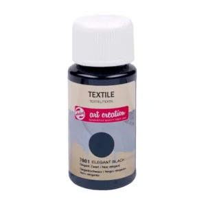Textielverf - Elegant zwart - Art Creation - 50ml