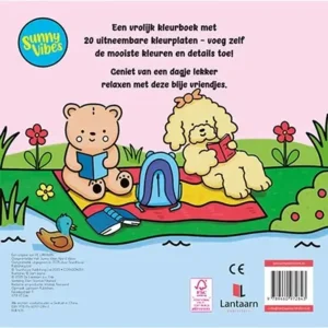 Boek - Kleurboek - Sunny vibes - Rest & relax