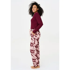 Lingadore Port Desire Nights pyjama in bordeaux