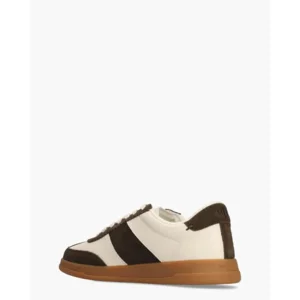 East Pacific Trade Santos Off-White/Donkerbruin Herensneakers