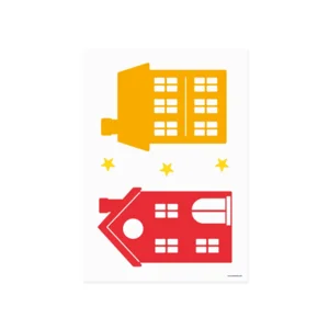 Raamstickers - Sinterklaas - Welkom Sint & Piet