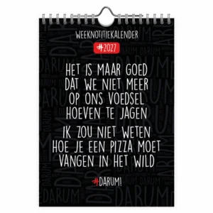 Kalender - Darum! - 2027 - 16,5x23cm