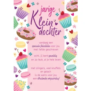 Kaart - Jarige kleindochter - Lifetime of love - 01-LV.GBE.0007