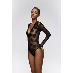 Sarda Mayela body in zwart