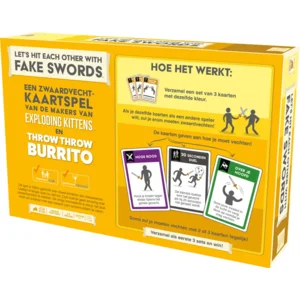 Spel - Kaartspel - Let's hit eachother with fake swords