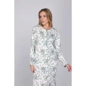 Pastunette – Nordic Leaf - Nachtkleed – 111262-126-1 – Dark Green