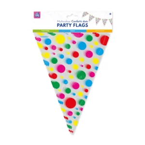 Vlaggenlijn - Confetti - 10m