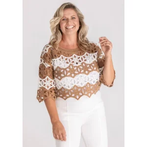 Frank Walder Ajour pull: Korte mouw ( WAL.111 )