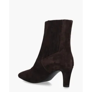 Di Lauro Calandra Donkerbruin Dames Chelseaboots