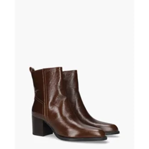 Gioia Agnes Bruin Dames Enkelboots