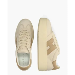 Hogan Cool Plateau Beige/Bruin Damessneakers