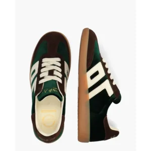 Back 70 Cloud Donkergroen/Bruin Damessneakers
