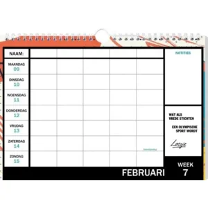 Familieplanner - 2026 - Loesje