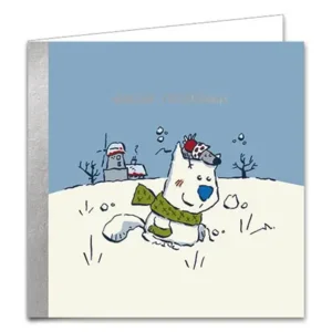 Kaarten - Kerst - Doe eens lief - Arrenslee & wandeling - 10st.