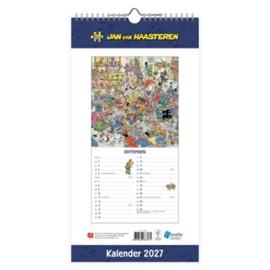 Kalender - Jan van Haasteren - 2027 - 18x34,5cm