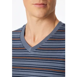 Schiesser – Casual NIghtwear – Pyjama – 183588 – Blauwgrijs