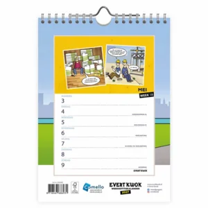Kalender - Pupillen - Evert Kwok - 2027 - 16,5x23cm
