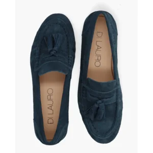 Di Lauro Diomede Donkerblauw Damesloafers