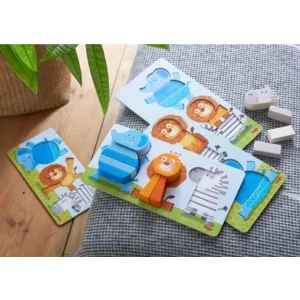 Puzzel - Vormenpuzzel - Beestachtig Wild - 13-delig