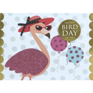 Kaart - Happy Birtday - Glitter & Glamour - LLA.3003