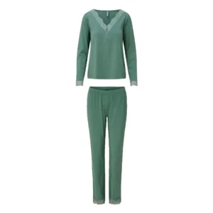Lingadore Soft & Comfy pyjama in kakigroen