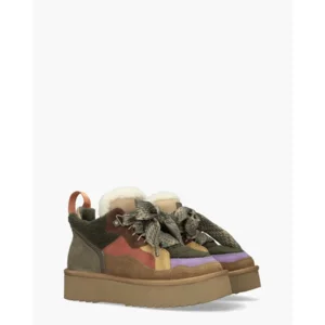 Miss Olivia Moon 13 Groen/Multicolor Damessneakers