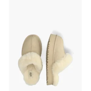UGG Disquette Beige Dames Pantoffels