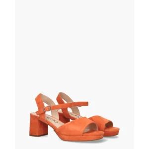 Di Lauro Tylina Oranje Damessandalen
