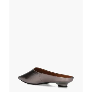 Miss Olivia Metallic Zilver Damesslippers