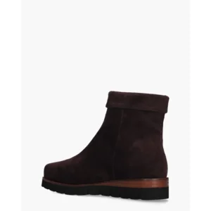 Di Lauro Nanet Aubergine Dames Enkelboots