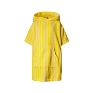 Bongusta Poncho Kids Kinderbadjas Neon Geel 5-7 Jaar