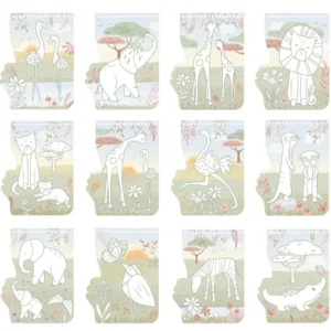 Kleurboek - Safari - Flamingo