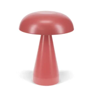 Rex London Tafellamp Touch Dimbare Paddenstoel Rood LED