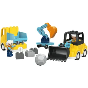 LEGO® 10475 DUPLO® 3-in-1 bouwvoertuigen