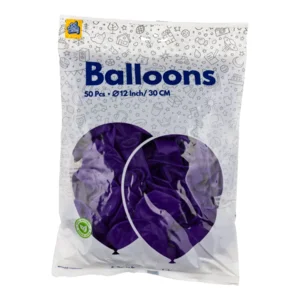 Ballonnen - Paars - 30cm - 50st.