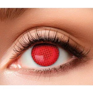 Blinde Rode Screen Kleurlenzen – 1 Week – Cosplay & Halloween
