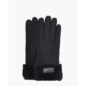 UGG Turn Cuff Glove Black Dameswanten