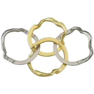 IQ-puzzel - Ring - Metaal - Niveau 4