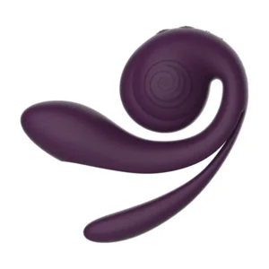 SVibe Snail Gizi Pro Drievoudige Vibrator Voor Clitoris, G-Spot & Anaal