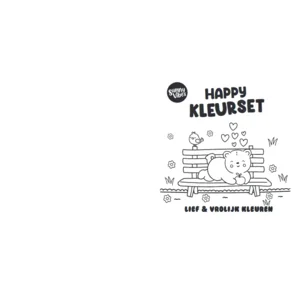 Boek - Kleurboek - Sunny vibes - Happy kleurset