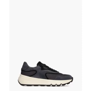 Nubikk Luca Noa Donkerblauw/Zwart Herensneakers