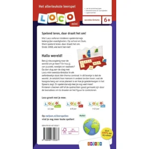Loco Mini - Boekje - Hallo wereld! - Wereldoriéntatie - Landen en culturen - 6-8 jaar