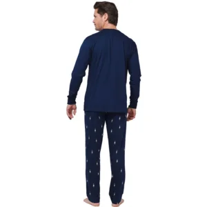 Pastunette Heren pyjama: Blauw, eendjes motief ( PAS.115 )