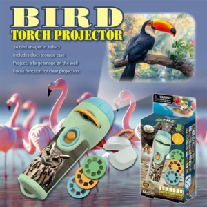 Zaklamp & projector - Vogels - Met 3x8 afbeeldingen