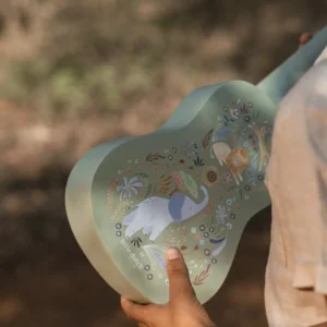 Gitaar - Safari friends - Groen