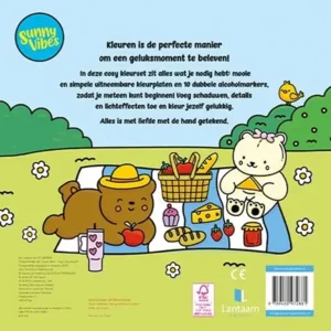 Boek - Kleurboek - Sunny vibes - Cosy kleurset