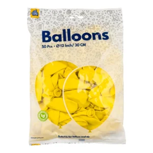Ballonnen - Geel - 30cm - 50st.