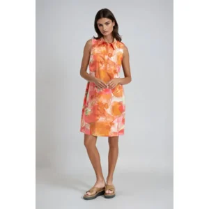 Signe Nature Hemdkleed: Multicolor, mouwloos ( SIGNE.1366 )